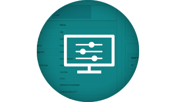 Centralized Circle Icon