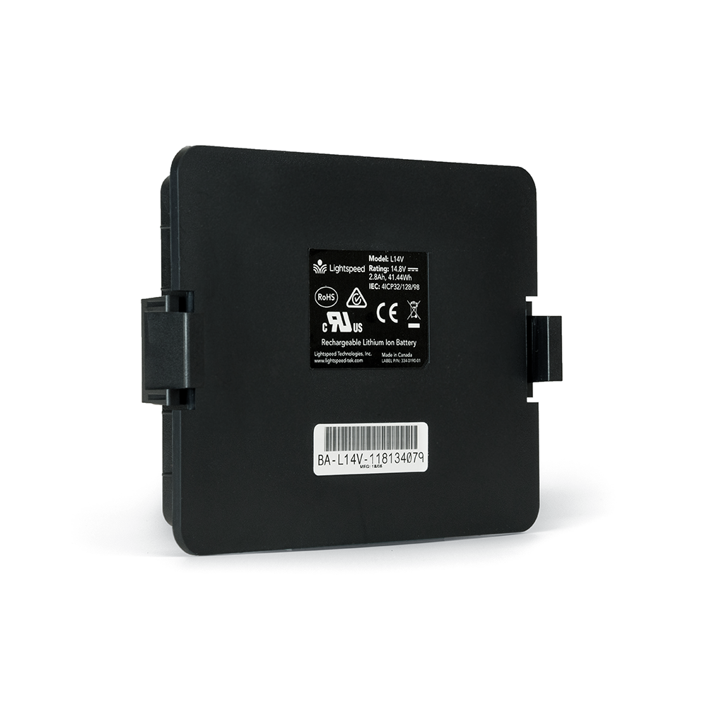 Optional Battery Pack for Redcat and MPA system, allows for speaker to be used while system is unplugged from power