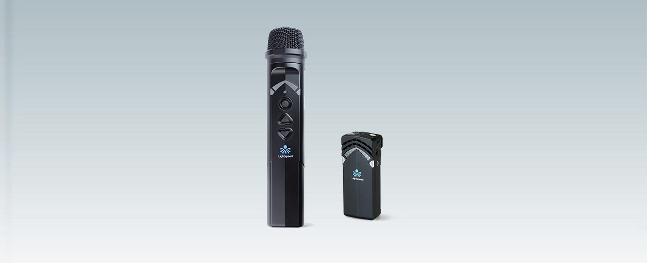 Flexmike and sharemike for Lightspeed Redcat instructional audio system for classrooms